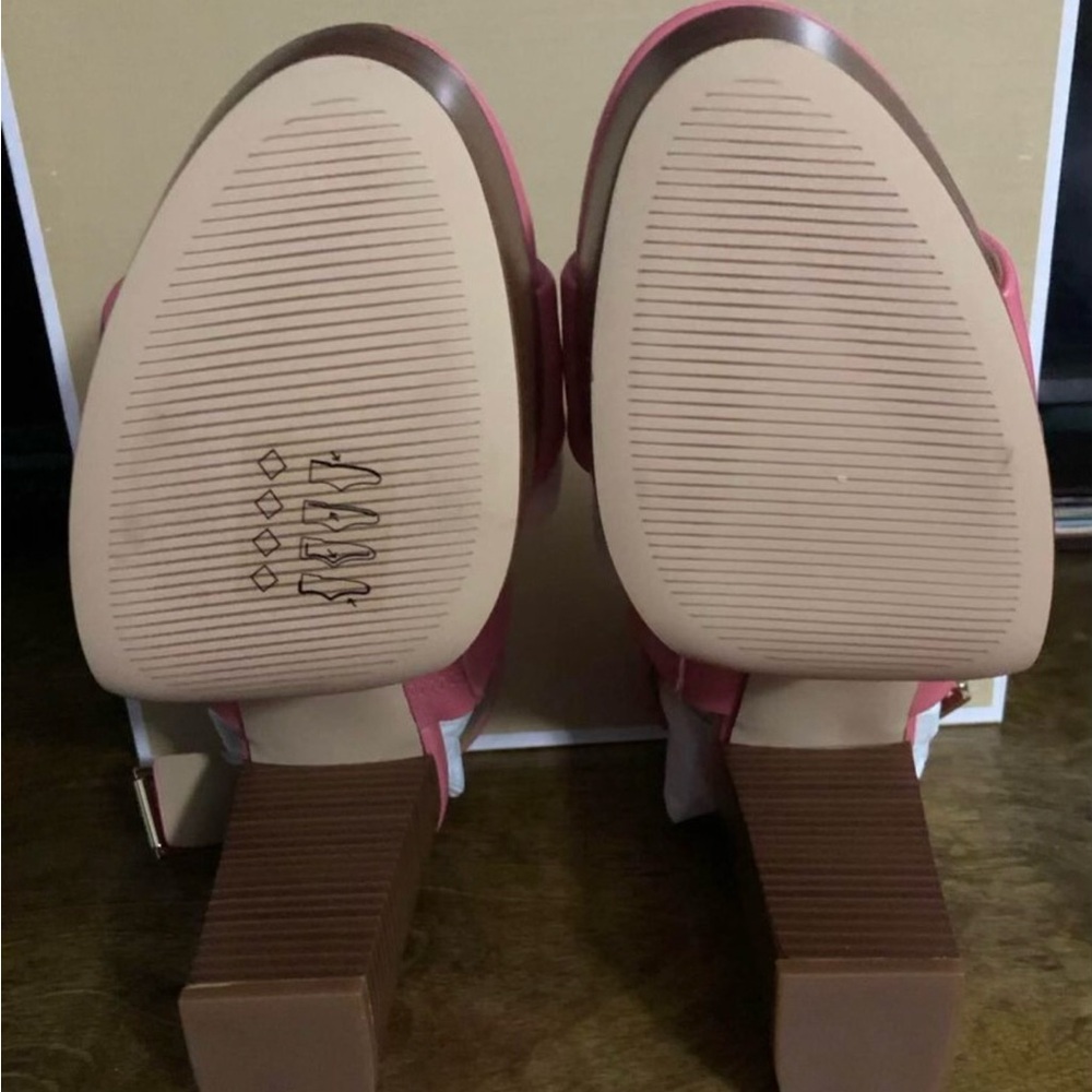 Michael michael kors carmen platform sandals faux leather Size 7M - Picture 2 of 3